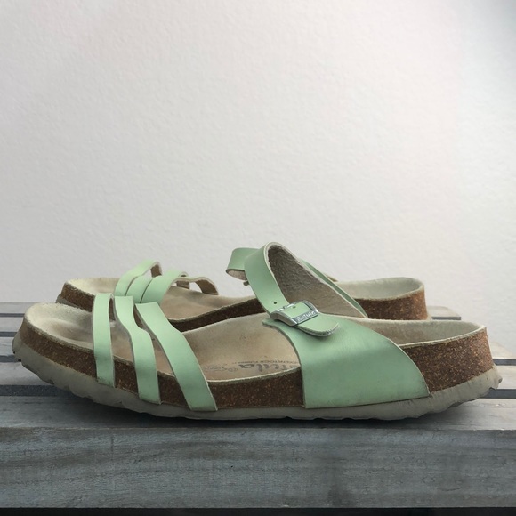 Betula Shoes | Betula By Birkenstock Green Sandals Size 7 | Poshmark